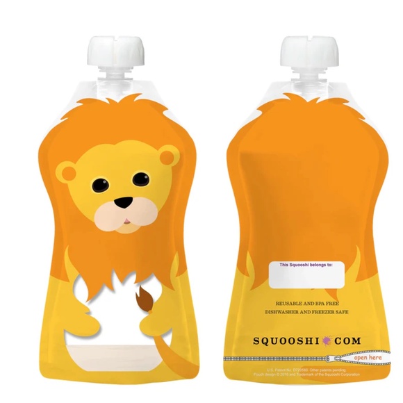 SQUOOSHI REUSABLE FOOD POUCH | LARGE 6 PACK - 5 OZ. - Picture 6 of 9